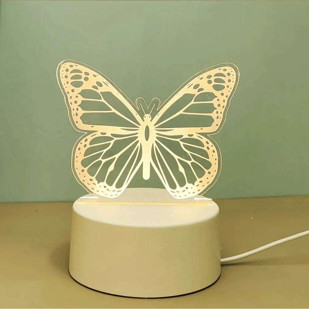 Butterfly Mini Night Light - Picture 3 of 4